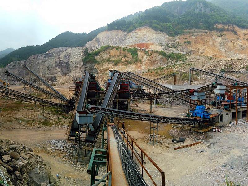 凝灰?guī)r破碎生產(chǎn)線